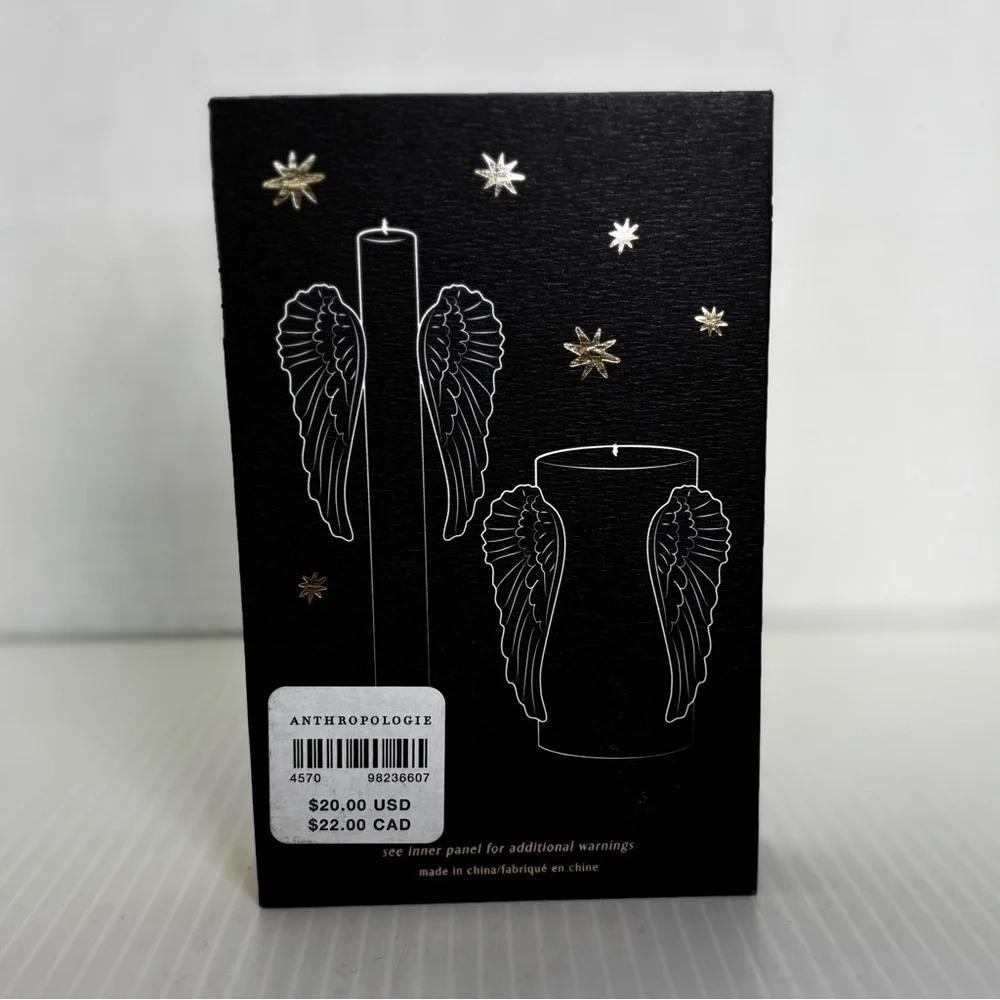 Anthropologie Wings Candle Pin Charms  - New